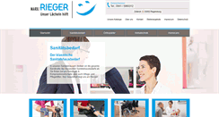 Desktop Screenshot of marx-rieger.de